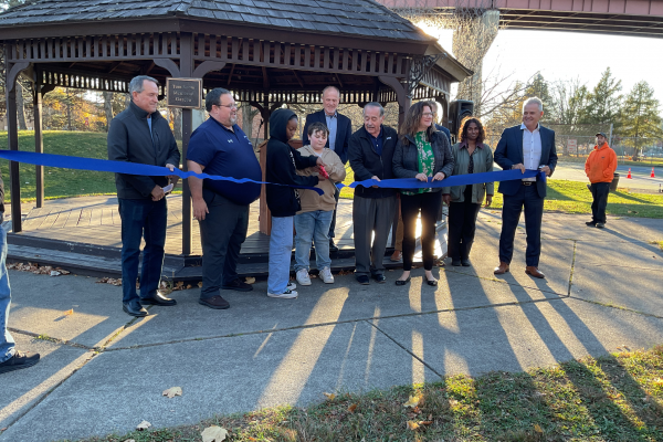 Rensselaer Park Ribbon Cutting 